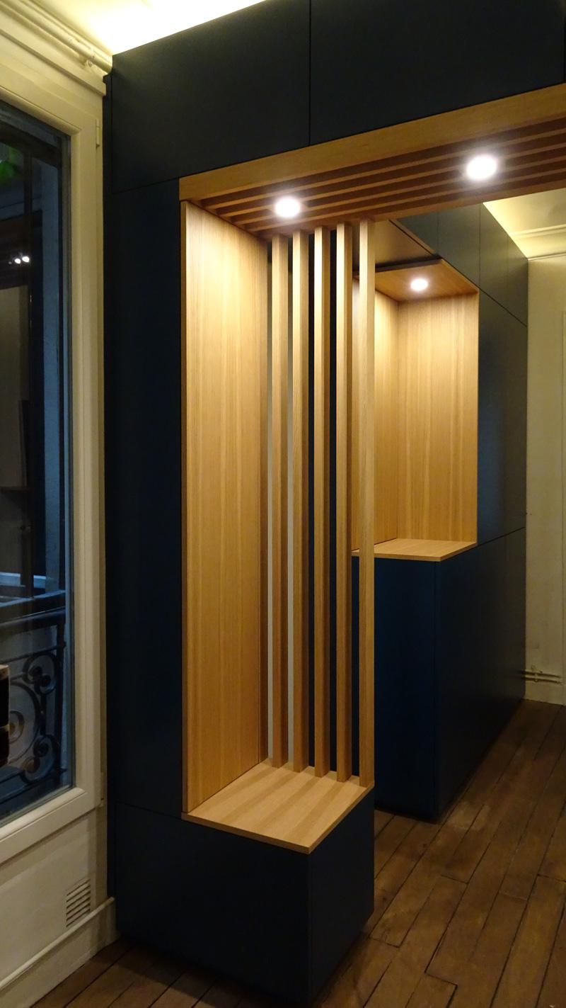 Entrée maison après travaux