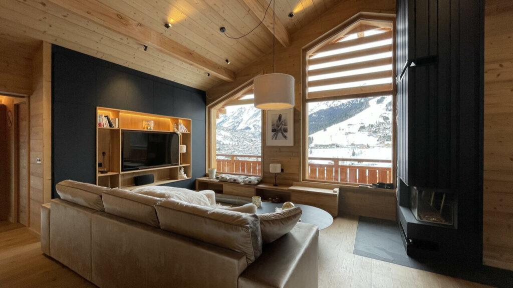 Rénovation complète d'un chalet après travaux