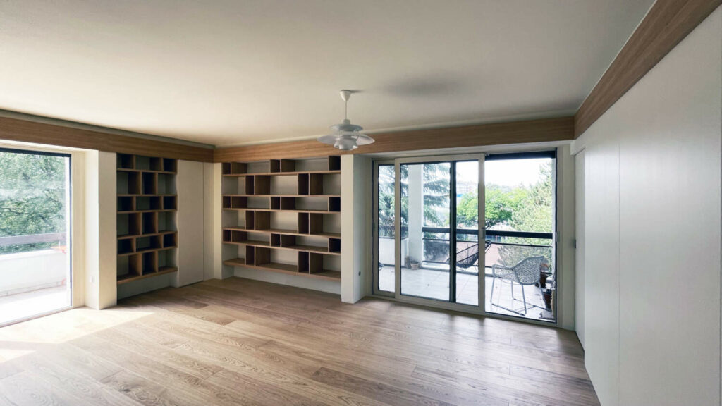 Appartement à Seynod après les travaux de transformation menés par 2 AI